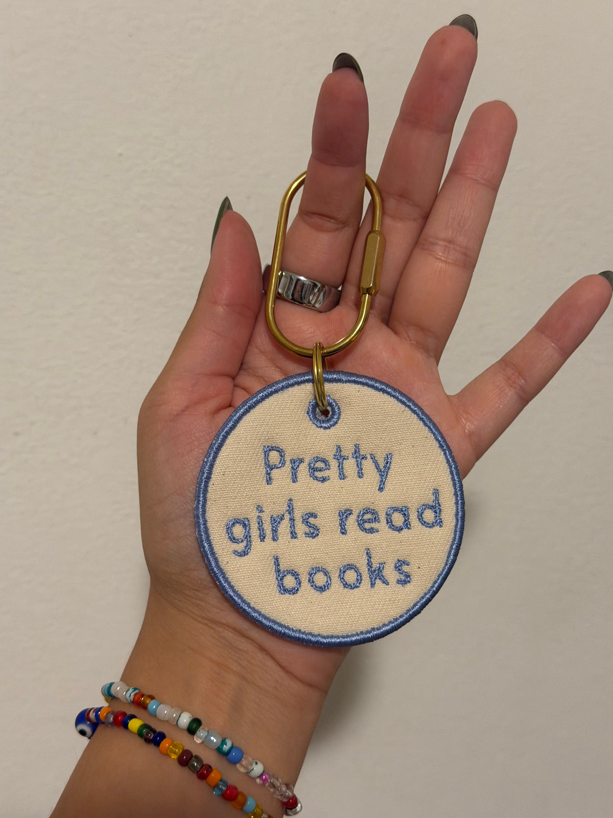 Pretty Girls Read Bag Tag