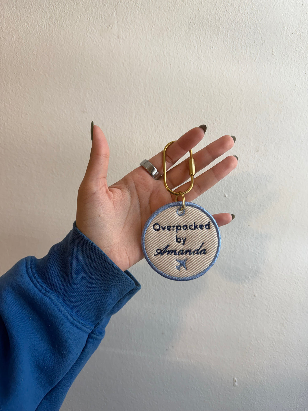 Overpacked bag tag
