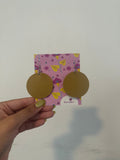 Statement earrings - Circle